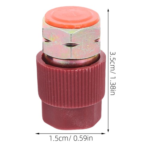 4 PCS/ Car Air Conditioning Automobile Adapter High Side Low Adapters R134a - 第 12/12 張圖片