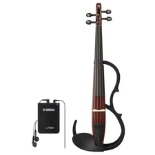 Yamaha Silent Violin YSV104BR  Basic model  practice - Includes earphones