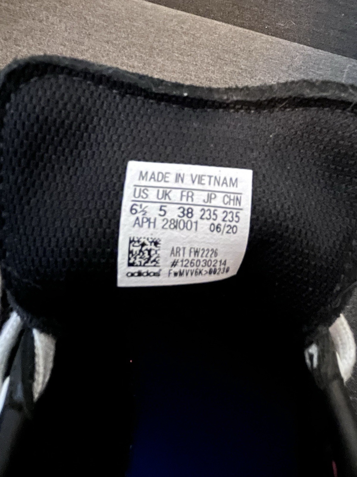 adidas Stan Smith FW2226 Women's Black White Pink Black Red Speckled Sneakers thumbnail 8