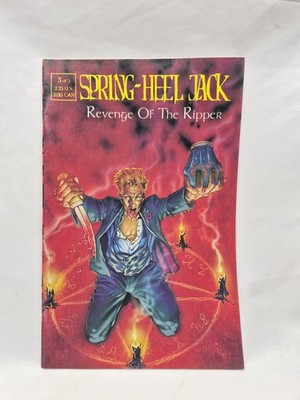Spring-Heel Jack #3 1994 Revenge of the Ripper   Rebel Studios   Tim Vigil Cover