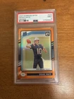 2024 Panini Donruss Optic Rated Rookie Drake Maye #229 Orange Prizm /249 PSA 9