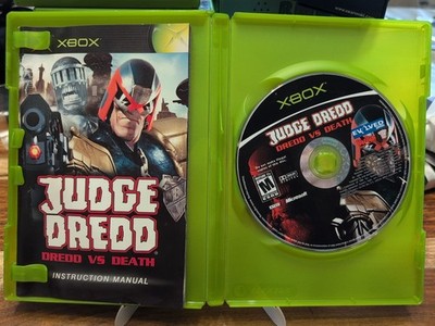 Judge Dredd: Dredd vs Death (Microsoft Xbox, 2005) Disc & Manual Only Tested