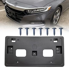 For Honda Accord 4Dr 2018-2020 Front License Plate Frame Holder Mount Bracket