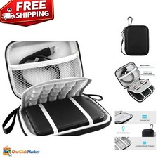 Versatile Waterproof HDD Carrying Case for WD Seagate - Secure Travel Solution