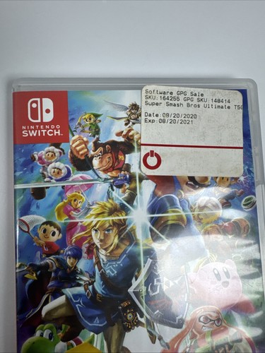 Super Smash Bros. Ultimate (Nintendo Switch, 2018) Authentic - Tested - Works - Picture 2 of 5