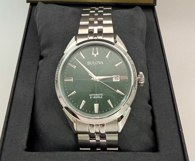 Bulova 96B424 Classic Sutton Stainless Steel Automatic Men's Watch 41mm