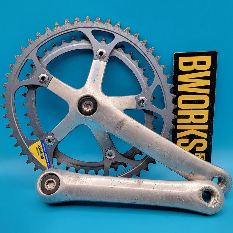 Shimano EXAGE 400EX Square Taper Crankset 170mm BIOPACE 52/42t 130 BCD 400 EX b9
