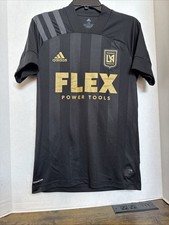 2020/21 Adidas Los Angeles FC Home Jersey Men’s XL/YL Black MLS Soccer