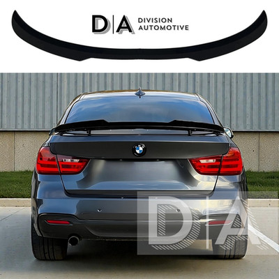 FÜR BMW F34 3ER GT GRAN TURISMO 2012-2019 HECK KOFFERRAUM SPOILER FLÜGEL LIPPE SCHWARZ