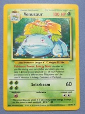 Pokémon TCG Base Set Venusaur 15/102 Holo on eBay
