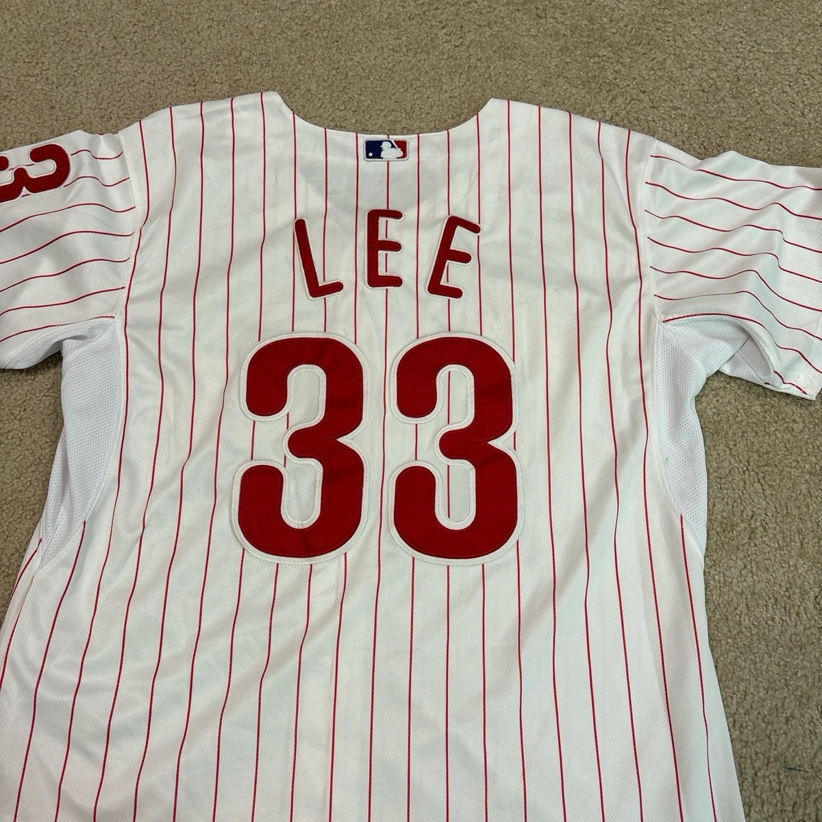Majestic Philadelphia Phillies Cliff Lee #33 Jersey Size 48 | eBay