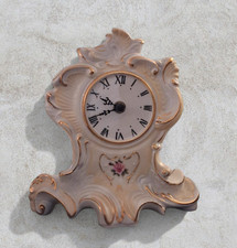 Martinroda Porzellan Tisch/Kaminuhr