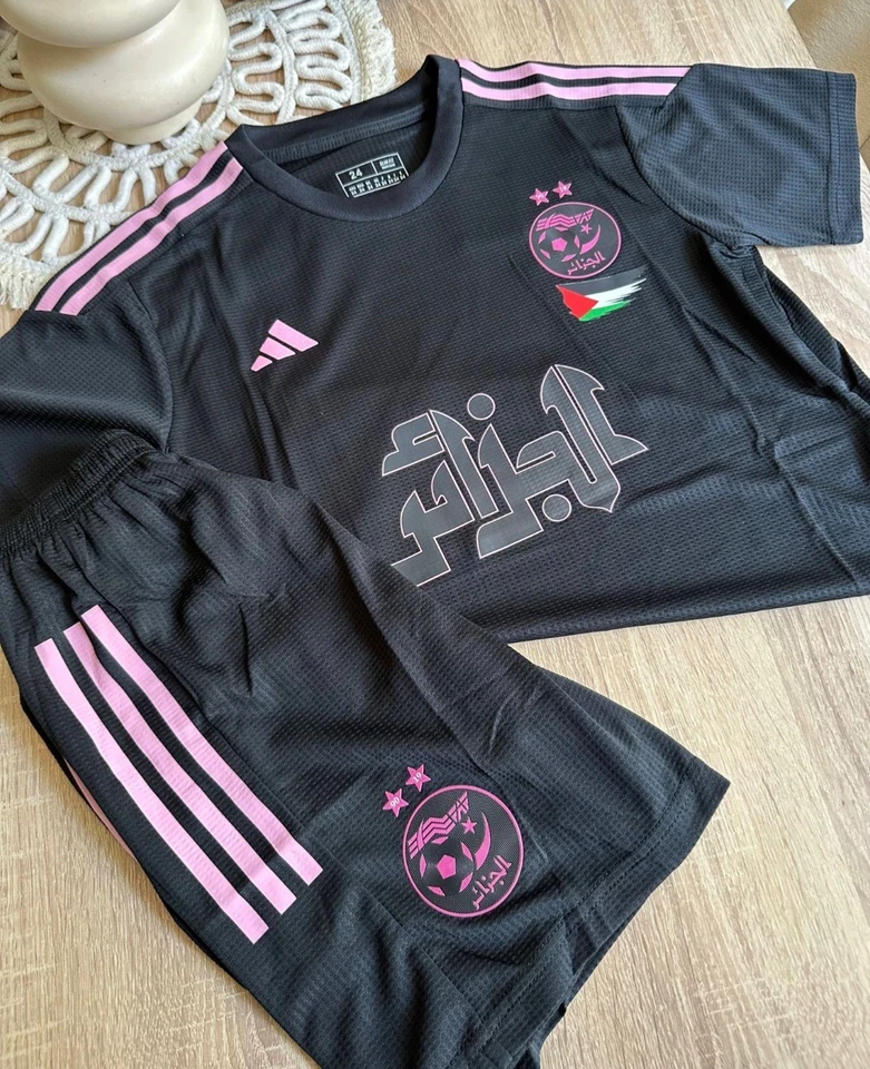 maillot foot Algérie neuf enfants avec drapeau Palestine - Photo 1/1