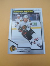 Brandon Hagel 20-21 OPC Rookie Card Chicago Blackhawks . rookie card picture