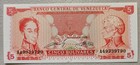 Venezuela 5 Bolivares 1989 Unc