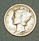 U.S.A ( 1 ) COIN  DIME  1929  0.9000  SILVER   FINE