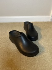 Klogs Dusty Work Clogs Matte Black Size Slip Resistant Slip-On Women  s 8
