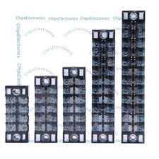 8pin Dual Row Screw Terminal Electric Strip Block 600V 15A