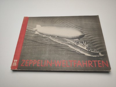 Zeppelin - Weltfahrten II. Buch, Sammelbilderalbum, komplett