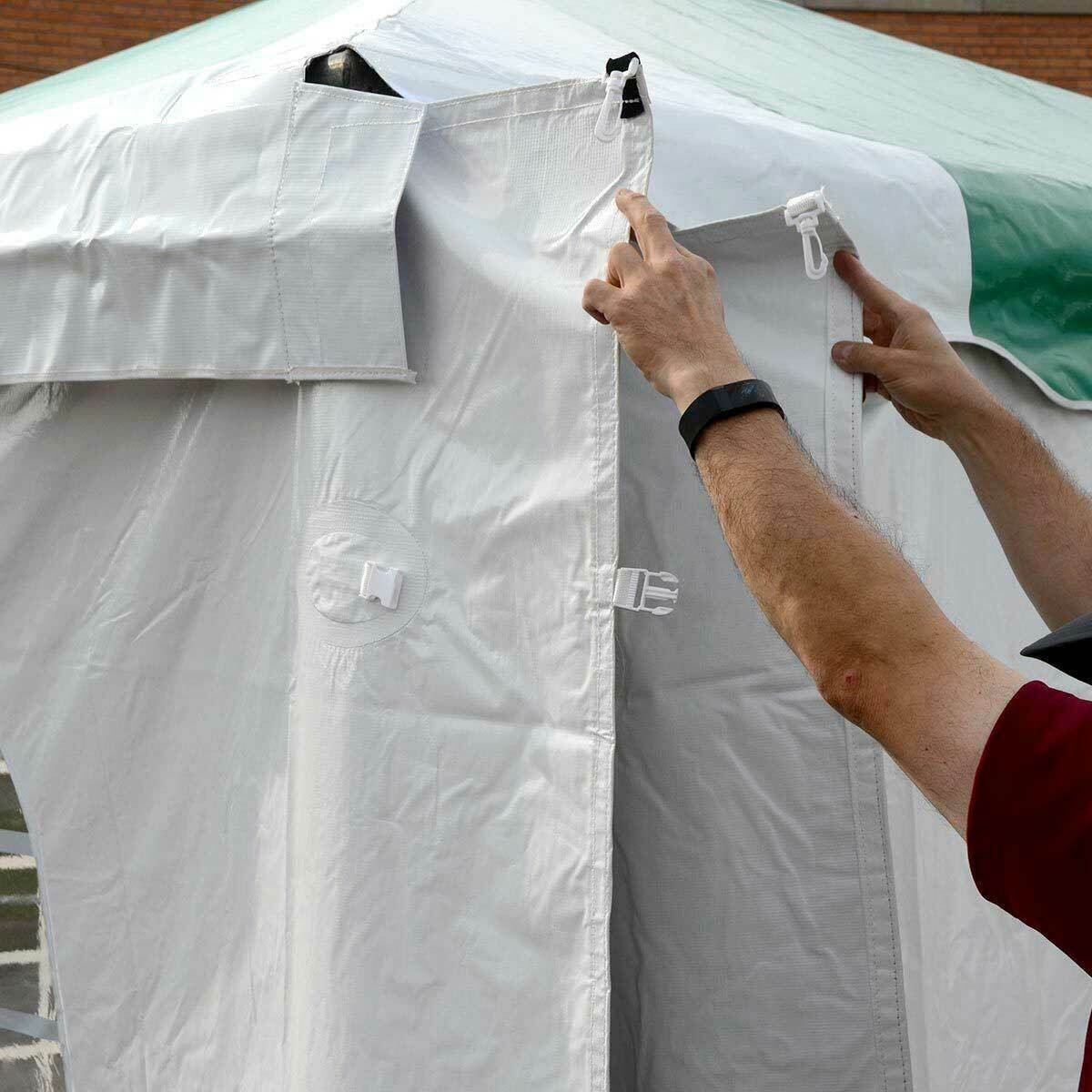 20 x 40 Canopy Side Walls Only Solid & Window Panels Waterproof for Event Tent