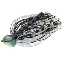 Evergreen Grass Wading Jig 5/8oz Black Fishin' Lure, Weedless, Feco Certified
