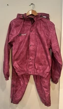 Froggtogs Outerwear Womens Medium Jacket & Pant Set Pink
