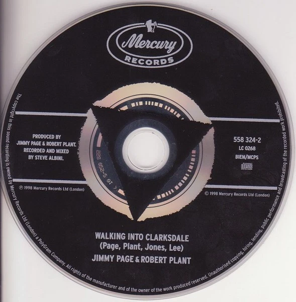 Jimmy Page & Robert Plant Walking CD Album Ltd Car 022 - Bild 3 von 4