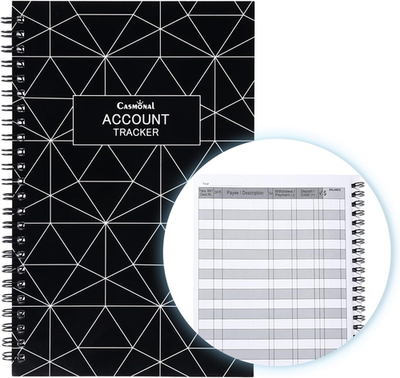 #ad A5 Big Checkbook Register Check Registers for Personal Check Book Register amp; D $6.41