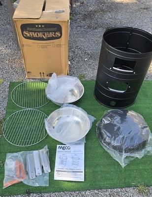 MECO Americana Series 5000 Charcoal Water Vertical BBQ Smoker