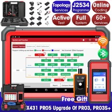 2026 LAUNCH X431 PRO 5 PAD V+ Car Diagnostic Scanner Tool Programming Ke...