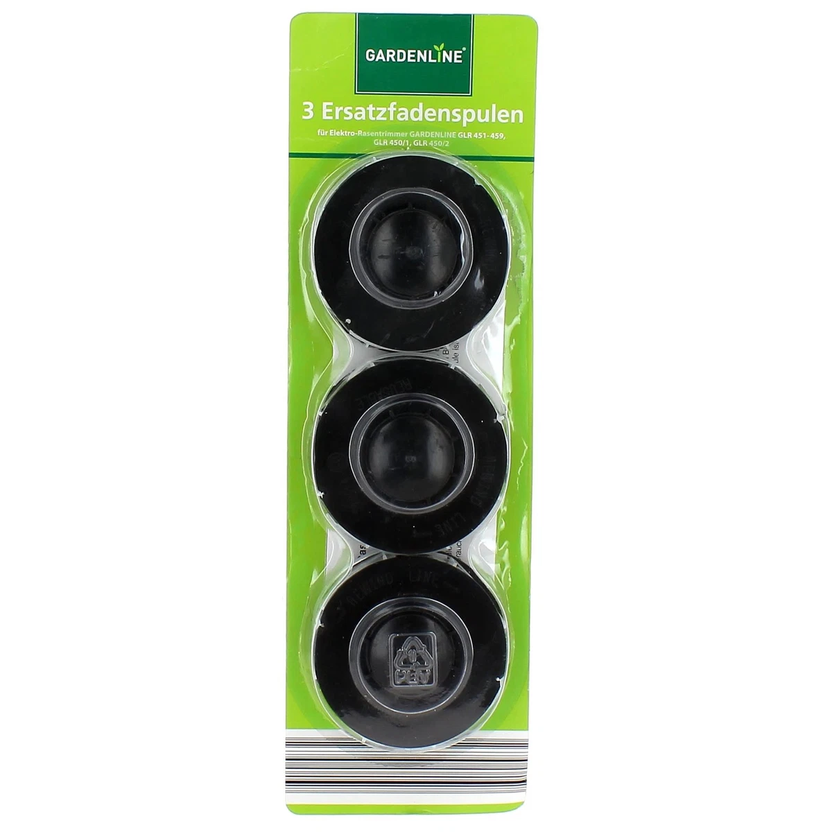 Lames De Rechange Pour Débroussailleuse Einhell GE-CT 18 LI - 4 Lames + 1 Planche De Coupe, Métal Vert