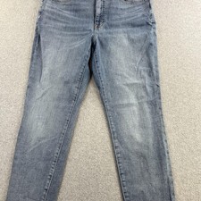 Lauren Ralph Lauren Jeans Womens 12 Blue Skinny Slim Fit Medium Wash Denim Pants