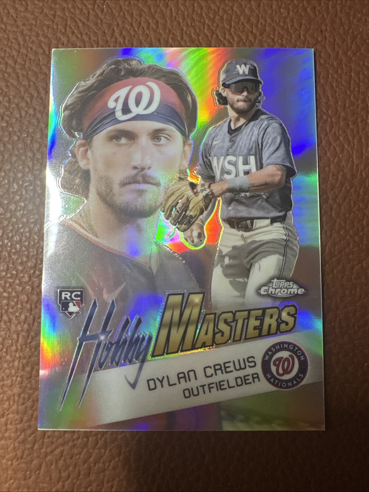2025 Topps Chrome Dylan Crews RC Hobby Masters Ssp #HM-17