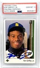 1989 Upper Deck Ken Griffey Jr Mariners PSA/DNA Auto/Signed Grade RC GEM MT 10