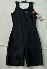 Skinnygirl Slimming Shaping WYOB Wireless Bodysuit Black M Abdomen Thighs