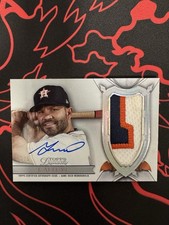 Topps 2024 Dynasty Autograph Patch Jose Altuve Houston Astros 2/5