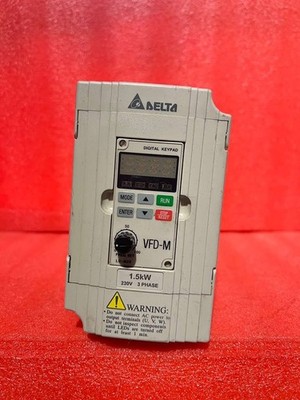 DELTA VFD015M23A Frequency Inverter Drive 3Phase 220V 1.5KW 2HP