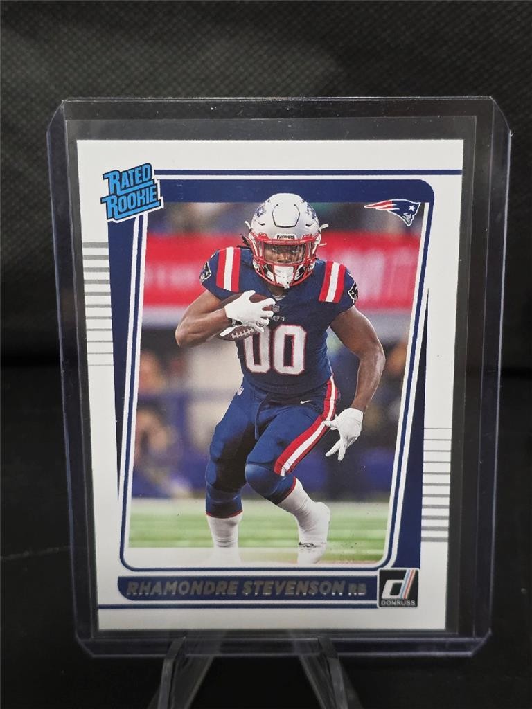 Rhamondre Stevenson 2021 Donruss Rated Rookie #286 (RC) - New England Patriots