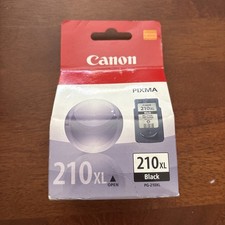 Genuine Canon Pixma 210 Black OEM Ink Print Cartridge New Free Shipping 2021