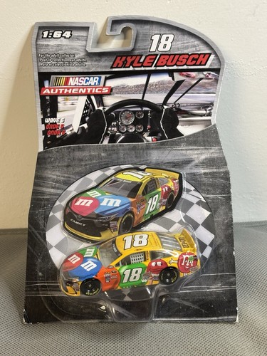 Kyle Busch 2016 M&M’s 1/64 Nascar Authentics Diecast
