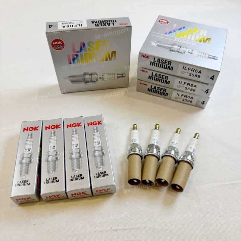 16X for Mercedes-Benz NGK Laser Iridium Spark Plugs Set 2003-2011 ILFR6A 3588