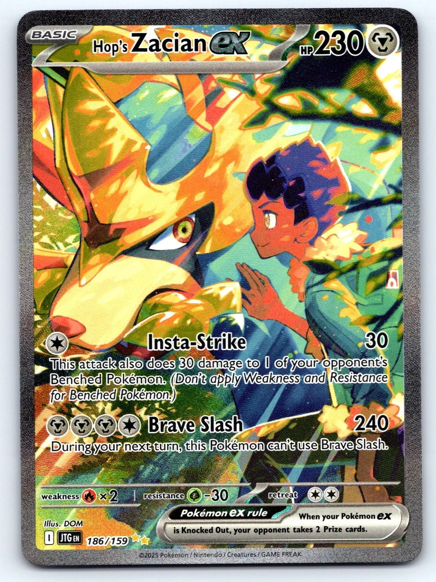 2点まとめ買い　joe 25+ Hop's Zacian Ex 186/159 Sv09: Journey Together for sale