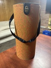 Vintage Knitting Needle Caddy Carrier Canister Case With Needles