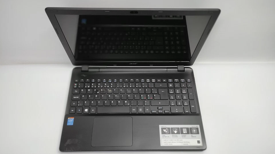NOTEBOOK ACER ASPIRE E5-571 INTEL CORE i3-4030U 4GB RAM 500GB HD WIFI WEBCAM - Bild 3 von 4
