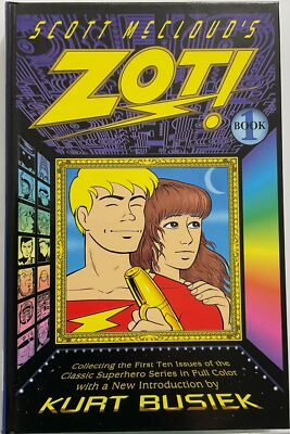 Scott McCloud's Zot! Book 1 - Hardback - Signed - 1997!