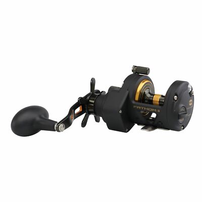 Penn Fathom II Star Drag 12-40 Multirolle Pilkrolle Vollmetall salzwasserfest