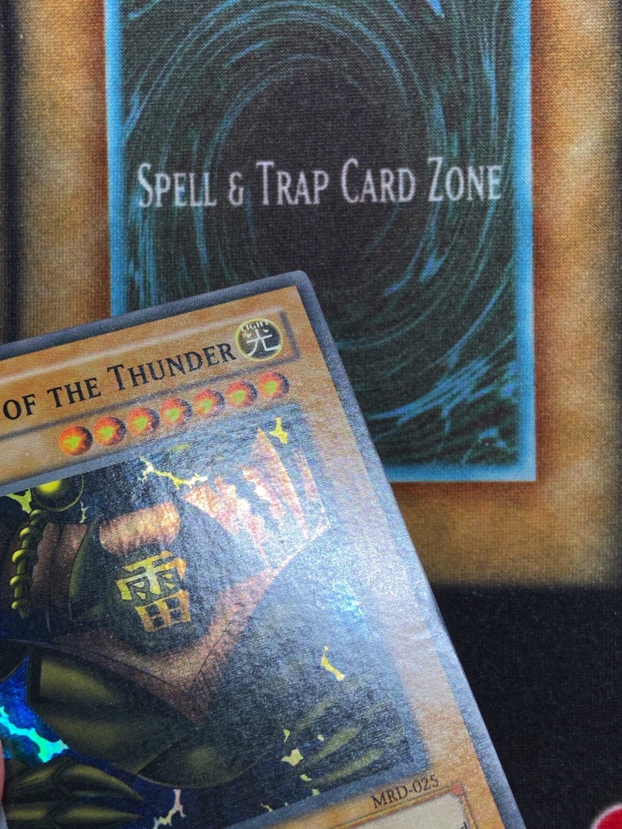 Yugioh Sanga of The Thunder MRD-025 Super Rare 1st Edition