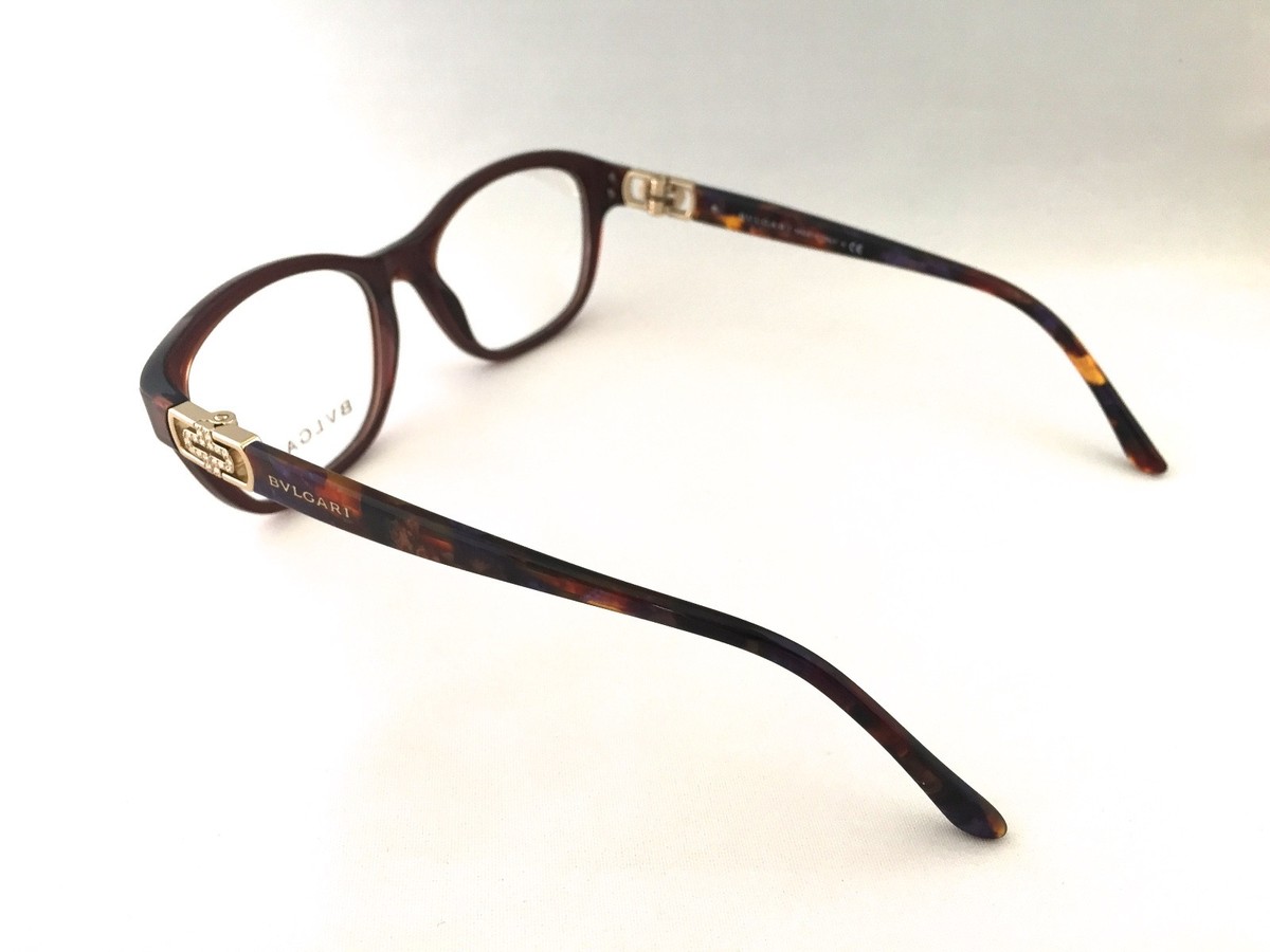 Rare Authentic Bvlgari 4062-B 5171 52mm Brown Purple Marble  display picture 2
