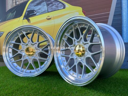 4 x 18 inch 5X120 HAXER HX025 RS II 2 style DEEP DISH wheels for BMW E39 E60 E61 - Afbeelding 1 van 24