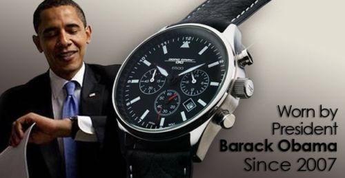 Jorg Gray JG6500 Series Chronograph Leather Watch - As Worn Jorg Gray JG6500 Series Chronograph Leather Watch - As Worn
